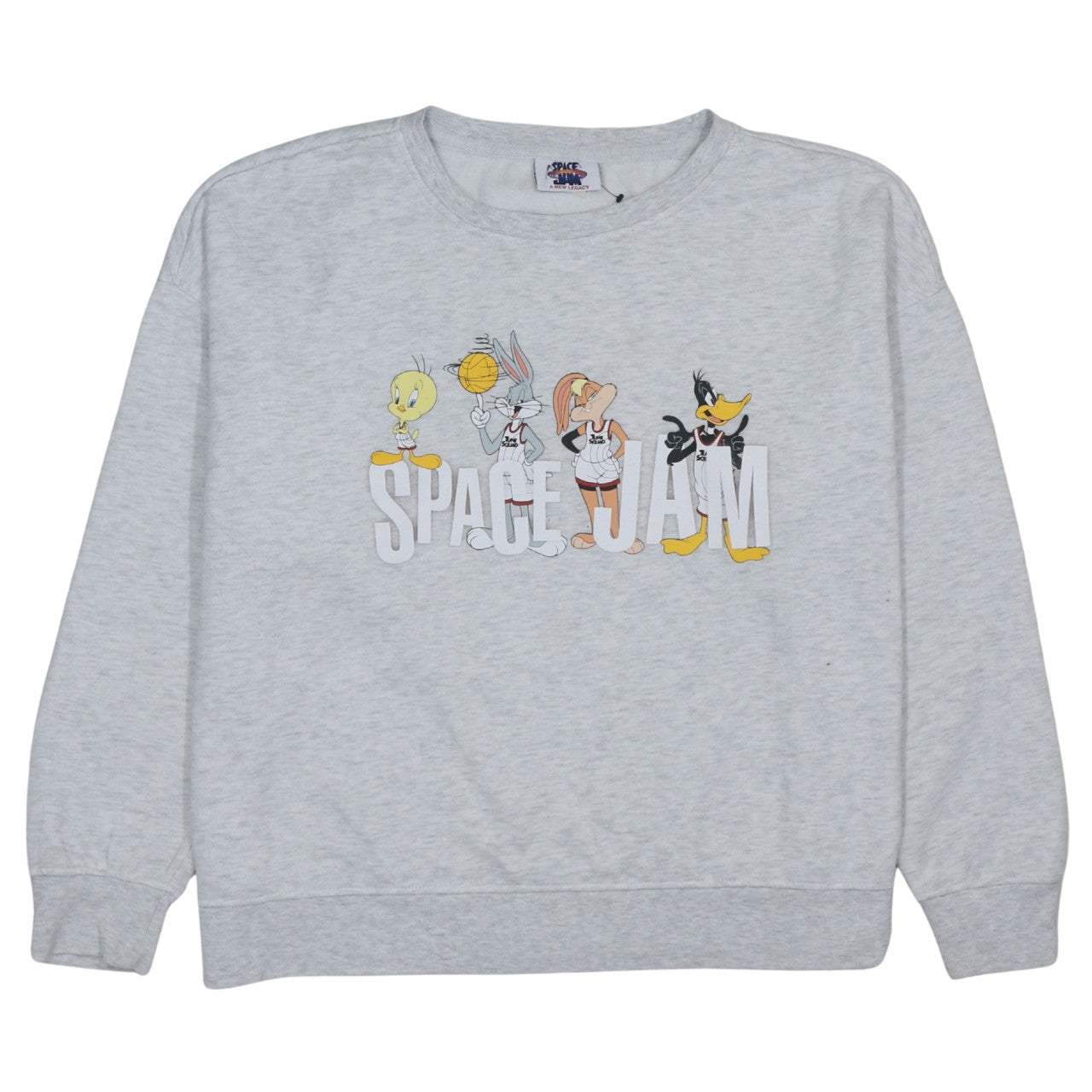 Primark Cares Women Grey Space Jam Sweatshirt XL Looney Tunes Casual