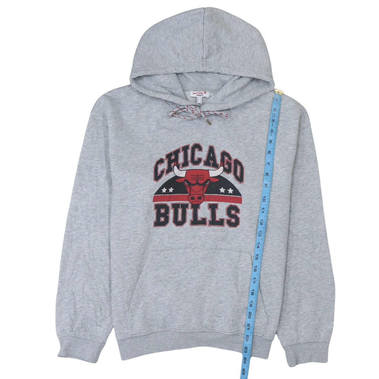 Don't Call Me Jennyfer Unisex Grey Chicago Bulls Pullover Hoodie Size M