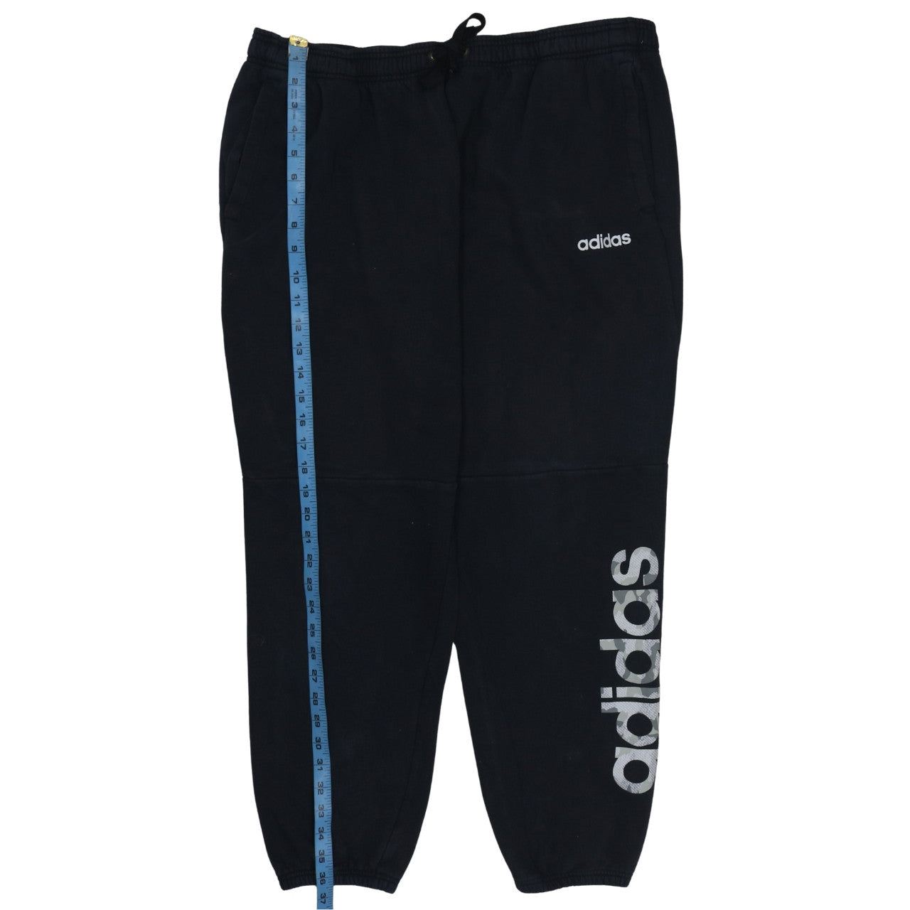 Adidas Men Black XL Jogger Fleece Sweatpants