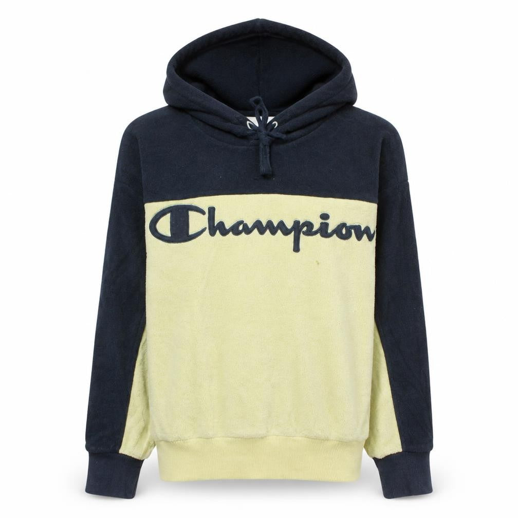 Champion Womens Small Green & Black Pullover Hoodie Sweatshirt