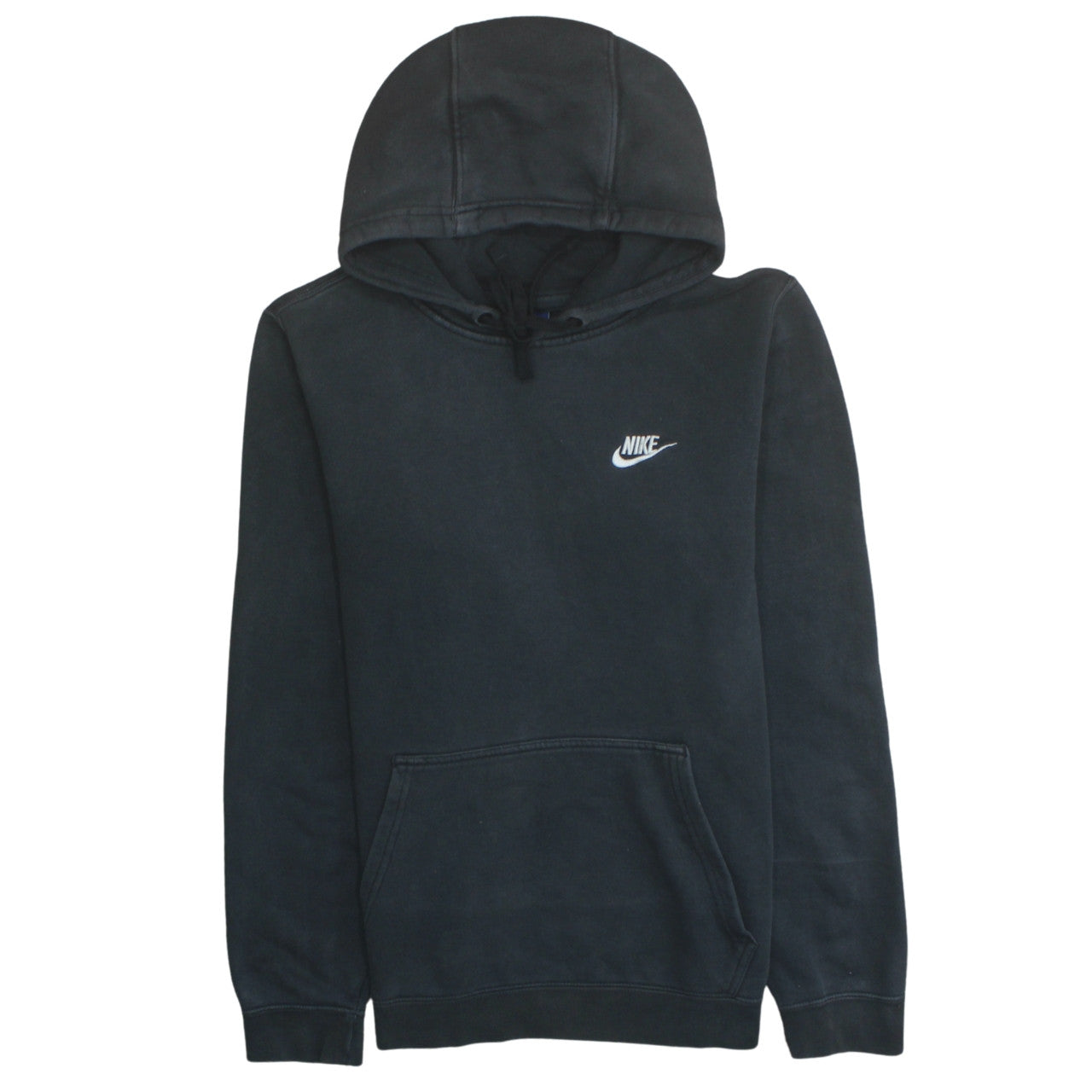 Nike Men's Black Pullover Hoodie Small Fleece Regular Fit