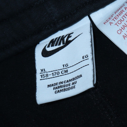 Nike Boys Black XL Jogger Sweatpants with Drawstring Waist