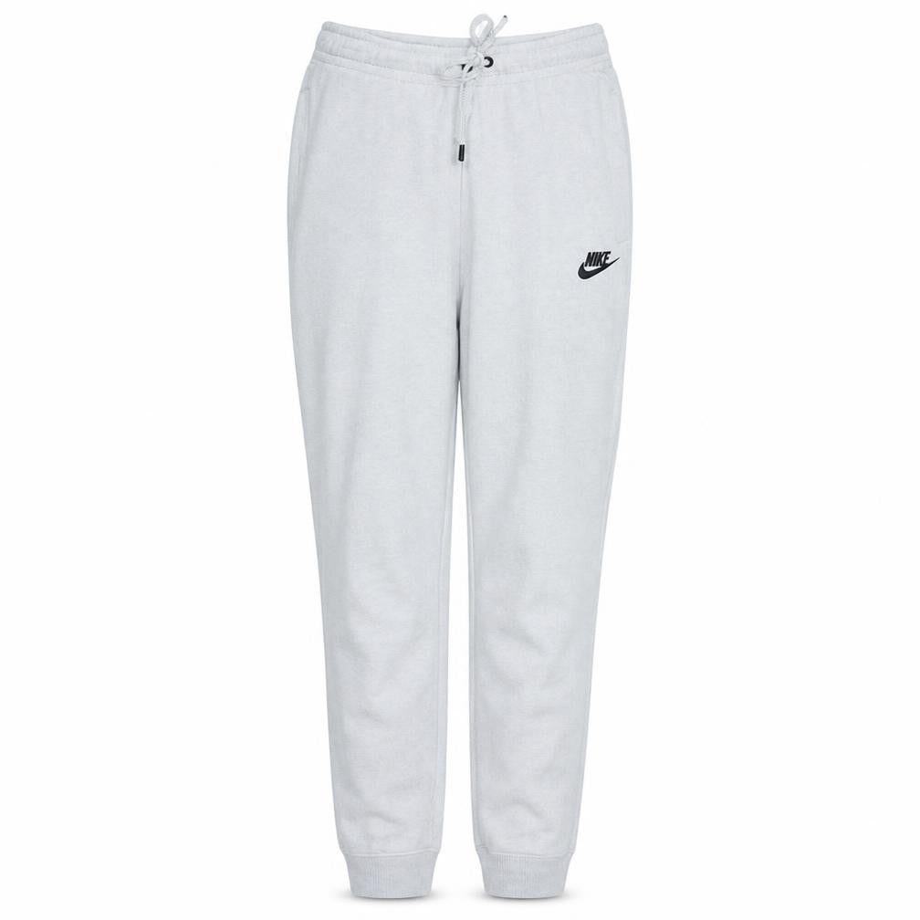 Nike Womens White XS Jogger Sweatpants Elastic Waist Cotton Blend