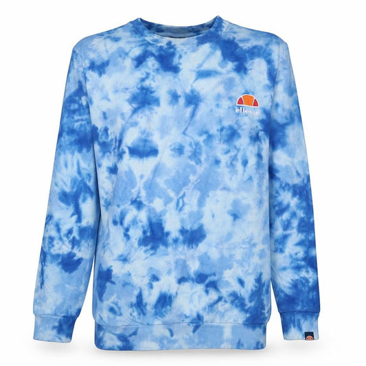Ellesse Men’s Blue Tie-Dye Crew Neck Sweatshirt Size S