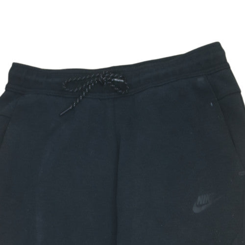 Nike Men's Black Fleece Joggers Tapered Regular Fit Size S