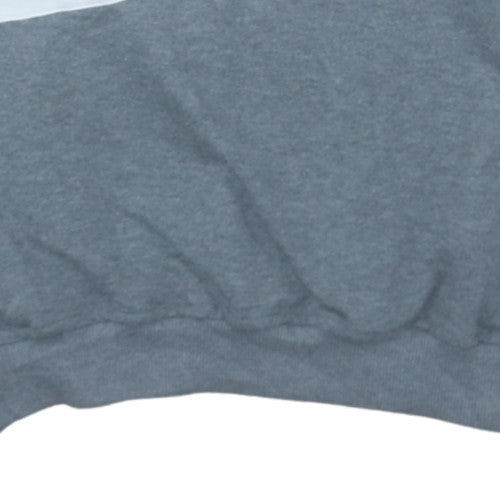 Nike Men’s Black Grey White Pullover Logo Sweatshirt 2XL