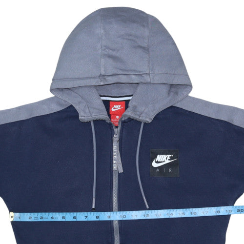 Nike Air Men's Blue Full Zip Hoodie XS Fleece Sportswear
