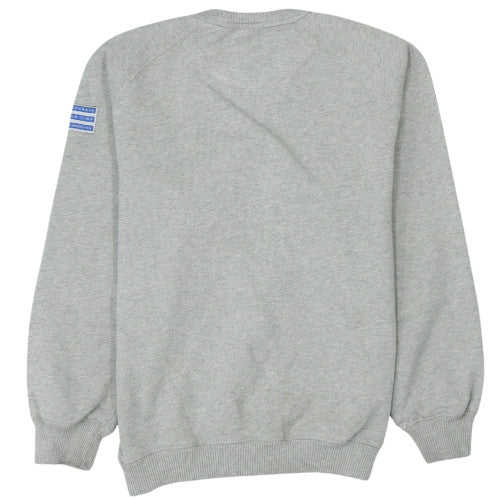 Adidas Womens Grey Logo Crew Neck Sweatshirt Size M