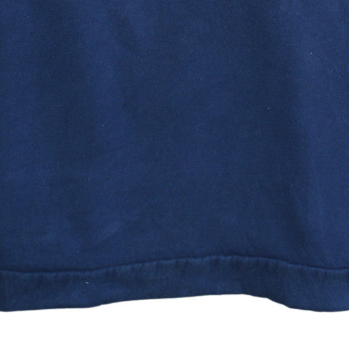 Adidas Mens Blue Pullover Sweatshirt M Crew Neck Sports Style