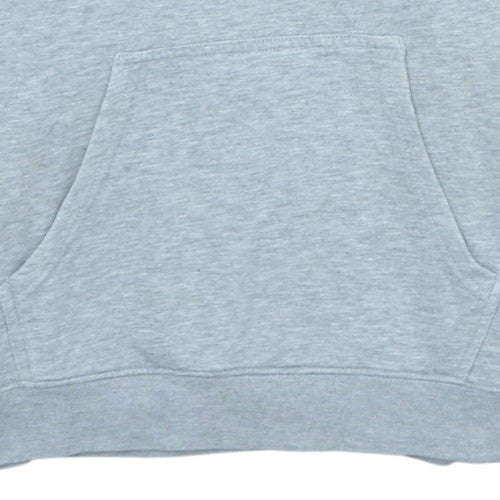 Champion Men's Grey Pullover Hoodie Medium Regular Fit Logo Fleece