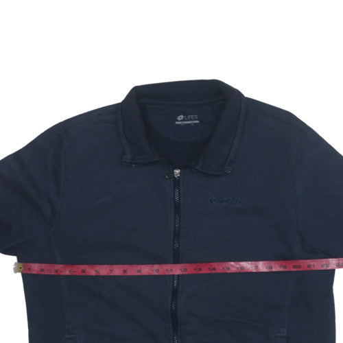 Lotto Life's Men's Navy Blue Track Jacket Size XL Zip-Up Sportswear