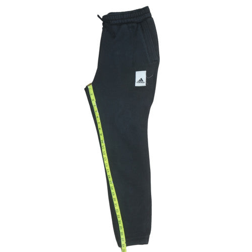 adidas Men's Black XL Jogger Trousers Fleece Elastic Waist Sportswear