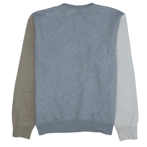 Nike Men's Multicoloured Grey Crew Neck Classic Sweatshirt M