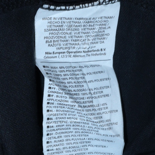 Nike Men Black Air Max 1/2 Zip Sweatshirt Size M