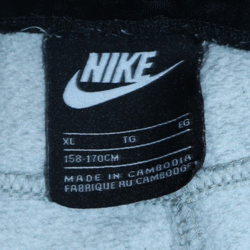 Nike Boys Grey XL Jogger Fleece Sweatpants with Zip Pockets