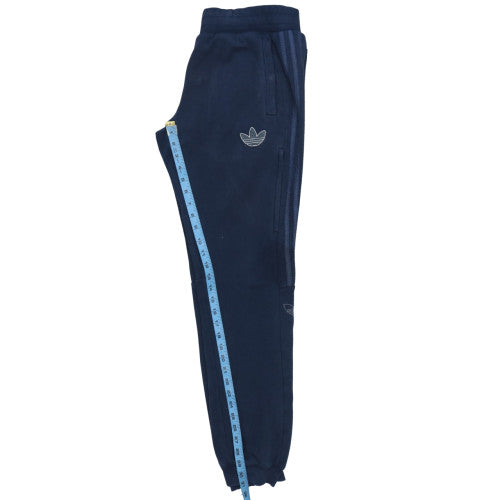 Adidas Men's Navy Blue Jogger Sweatpants M Regular Fit Cotton Blend