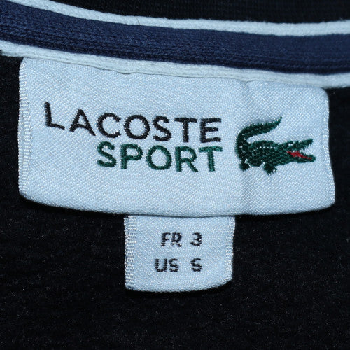 Lacoste Men’s Black Crew Neck Pullover Sweatshirt Size S