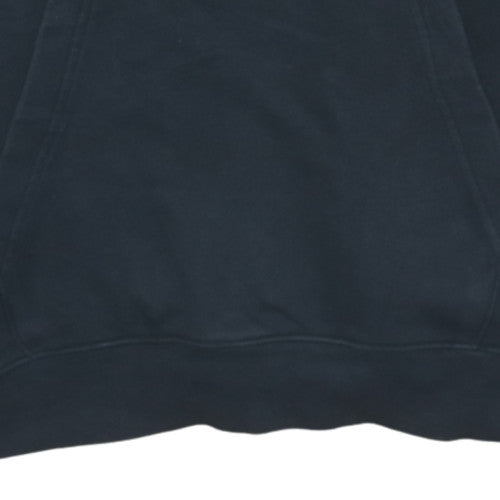 Nike Men's Black XS Pullover Hoodie with Logo and Pockets