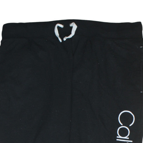 Calvin Klein Men's Black Jogger Trousers XL Cotton Blend Comfort Fit