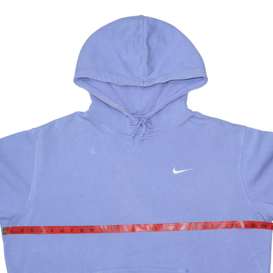 Nike Women's Purple Pullover Hoodie XL Cotton Blend Casual Sportswear