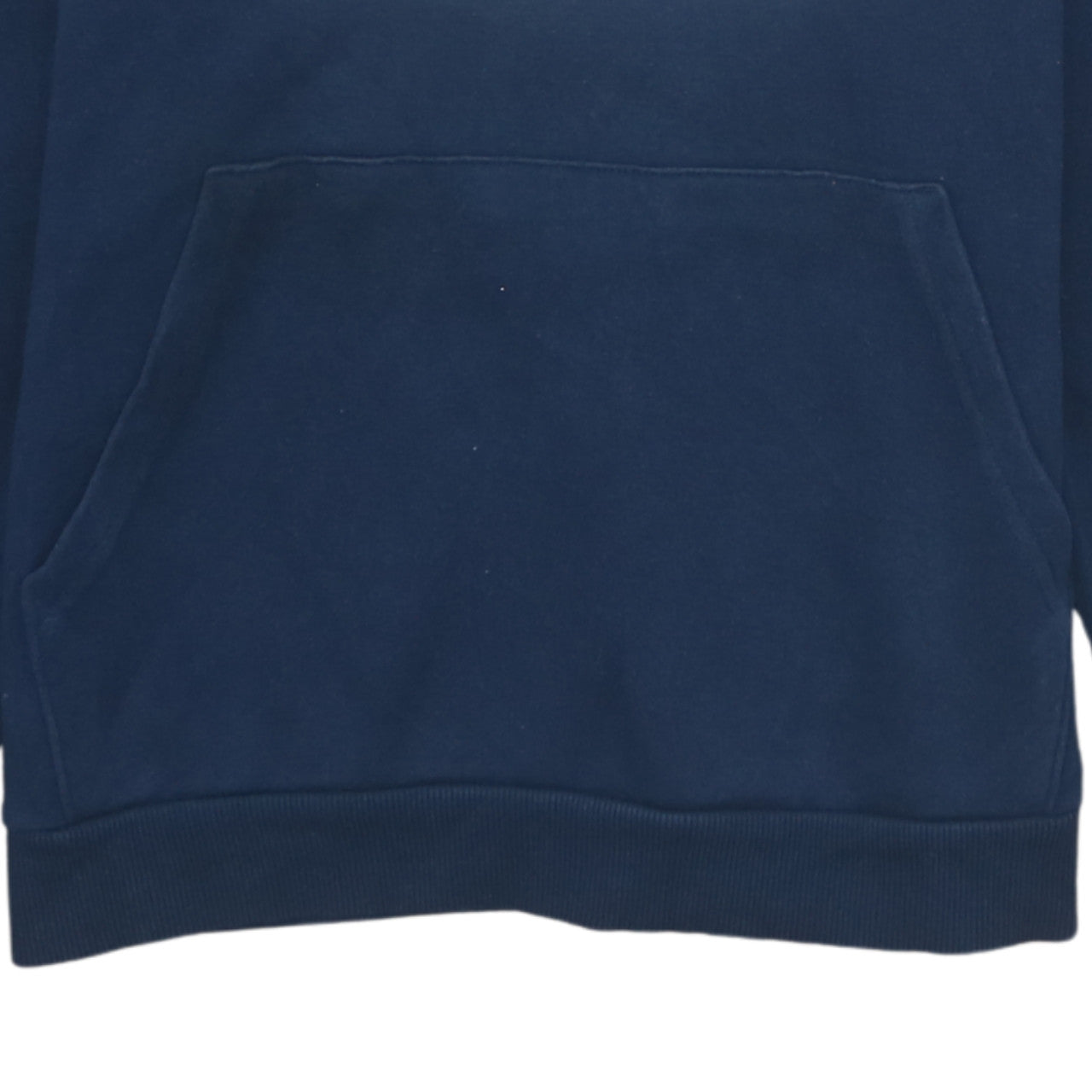 Adidas Boys Navy Blue Pullover Hoodie 13-14 Years Cotton Blend