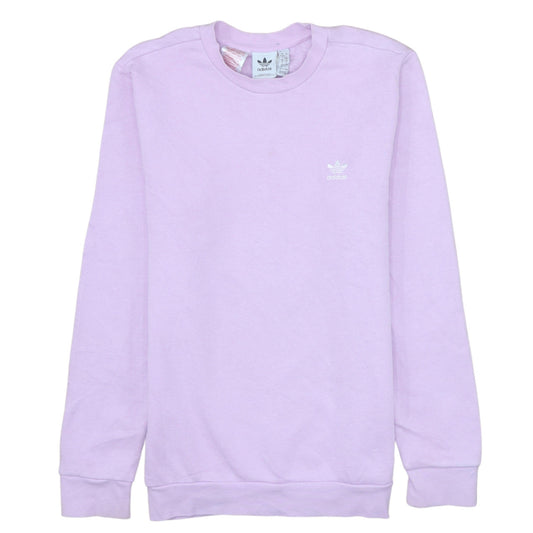 Adidas Girls Purple Crew Neck Long Sleeve Sweatshirt 13-14 Years