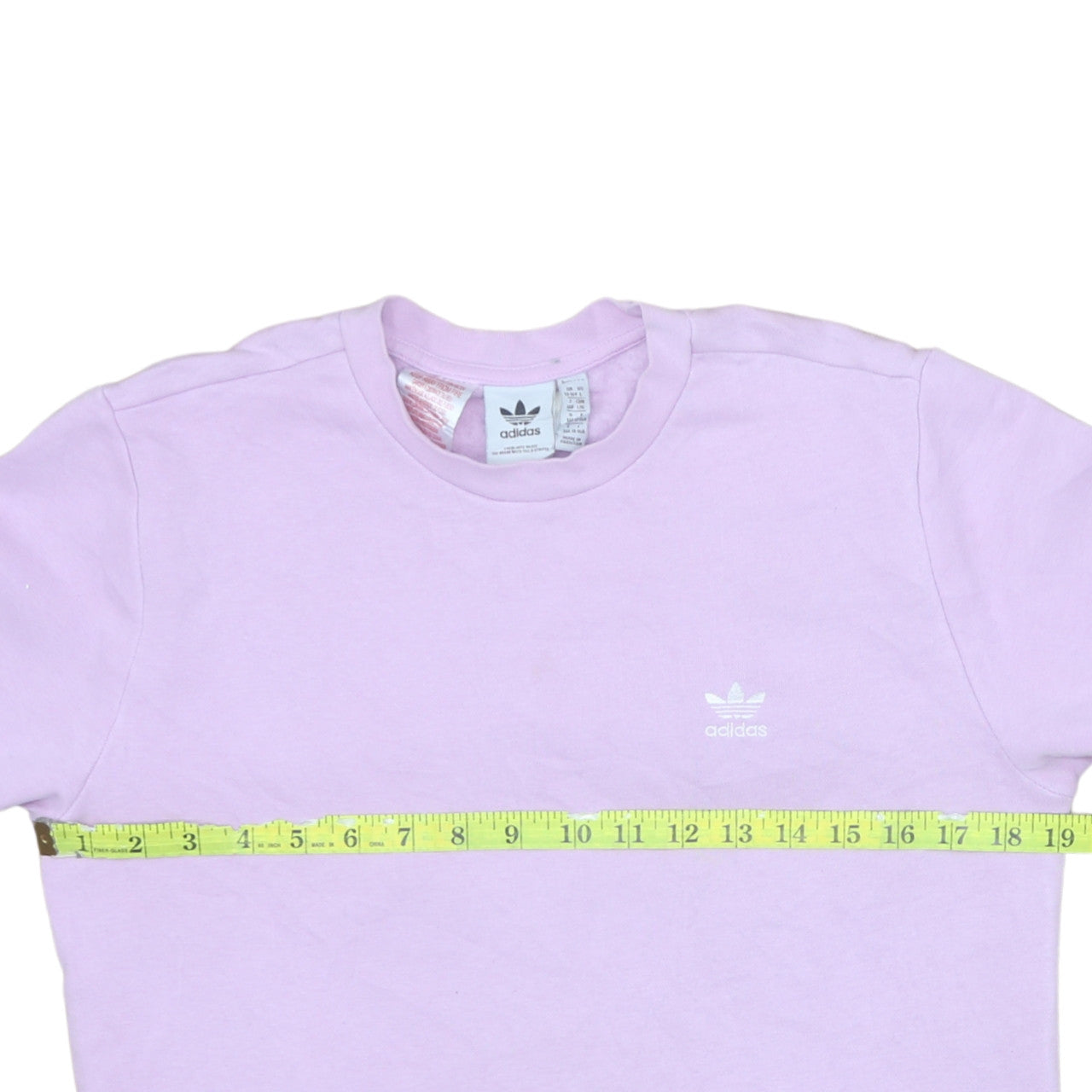 Adidas Girls Purple Crew Neck Long Sleeve Sweatshirt 13-14 Years