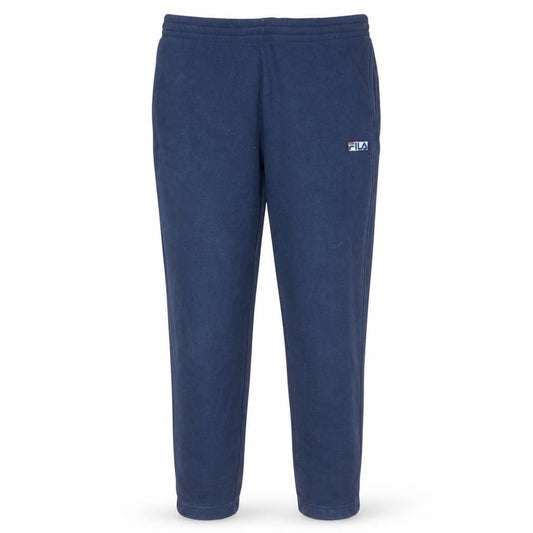FILA Men's Blue Fleece Sweatpants XL Regular Fit Casual Trousers
