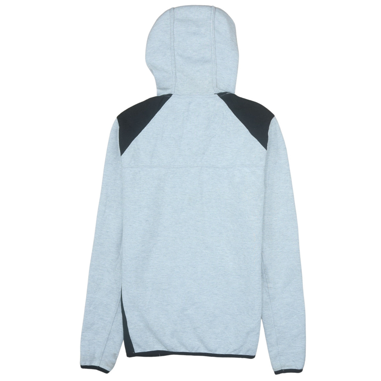 Diesel Mens Grey Full Zip Hoodie Medium Logo Hooded Sweatshirt