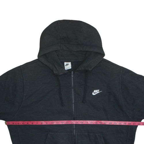 Nike Men's Black XL Full Zip Fleece Hoodie Sweatshirt