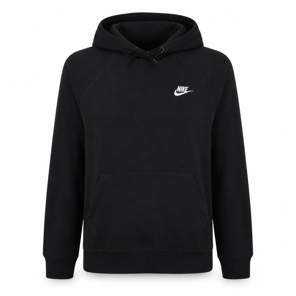 Nike Womens Black Pullover Hoodie Small Hooded Sweatshirt