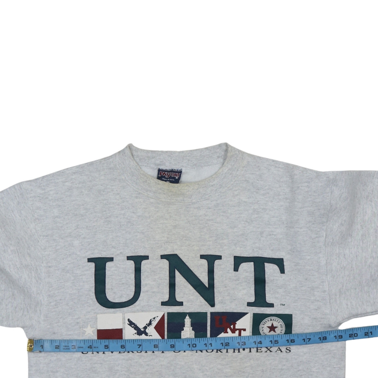 JanSport Women's Grey University of North Texas Pullover Sweatshirt M