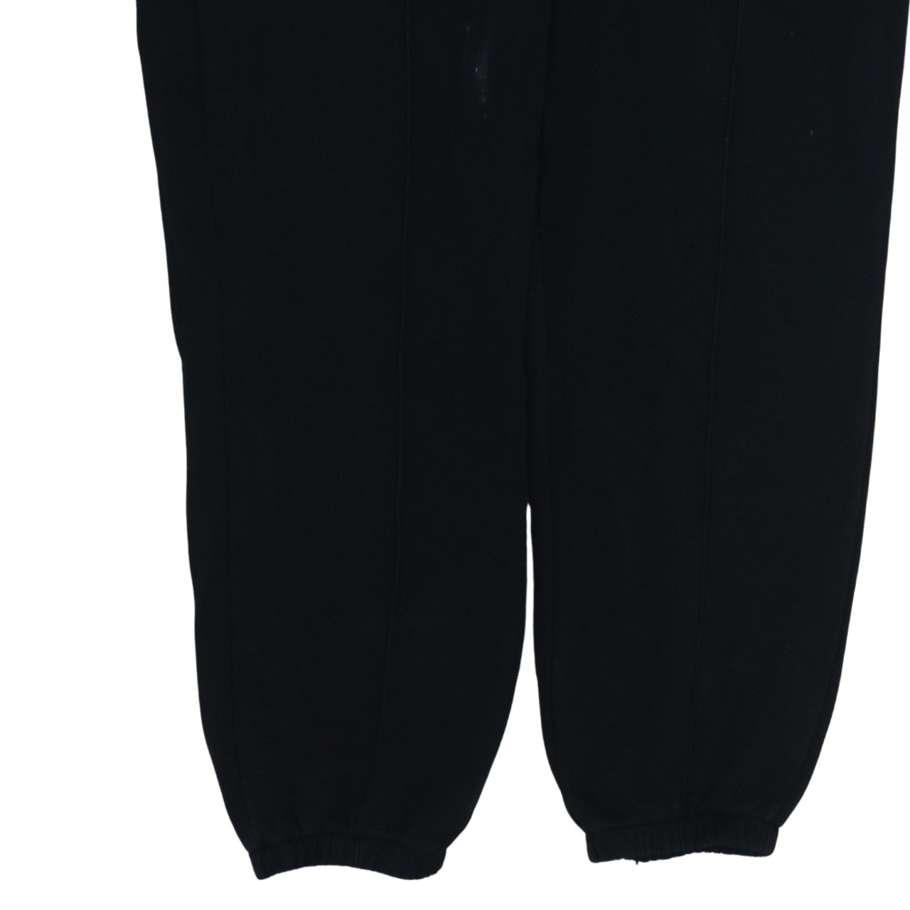 Nike Men's Black Fleece Sweatpants L Regular Fit Casual Tapered