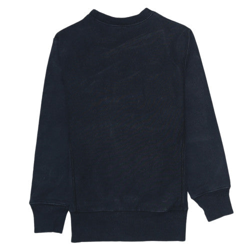 Champion Womens Black Medium Pullover Sweatshirt with Embroidered Logo