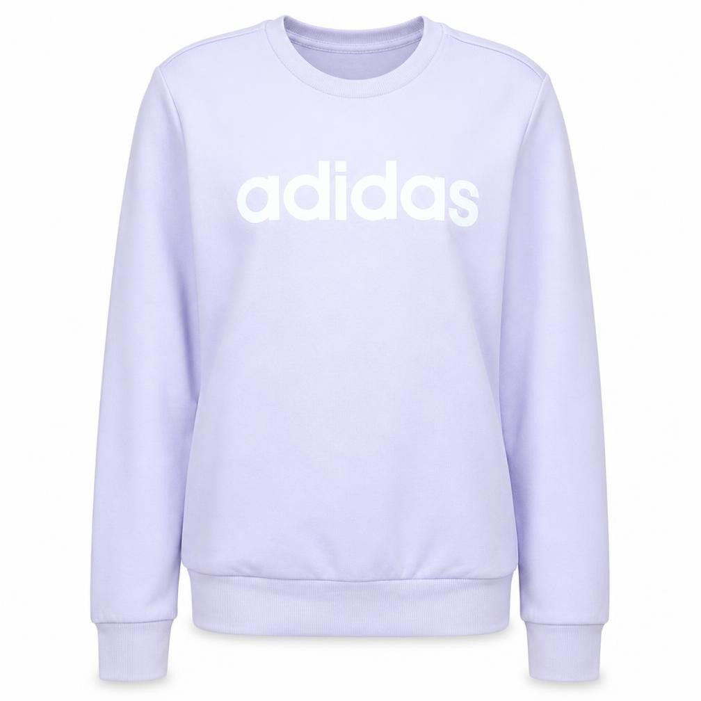 Adidas Women’s Purple Crew Neck Sweatshirt Size S Relaxed Fit