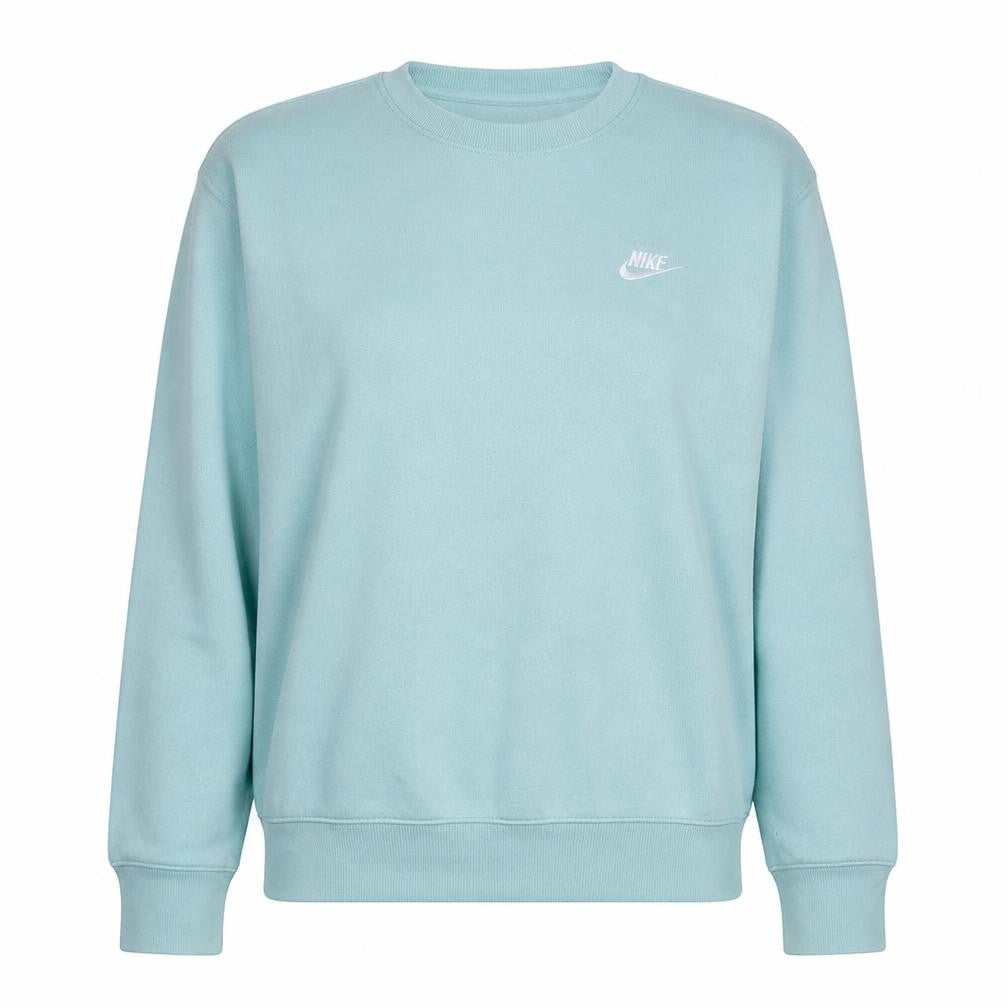 Nike Women’s Mint Green Small Pullover Sweatshirt Cotton Blend
