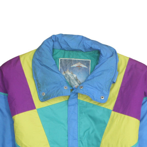 Eider Men's Multicoloured 80s Ski Anorak Jacket Size 50 Regular