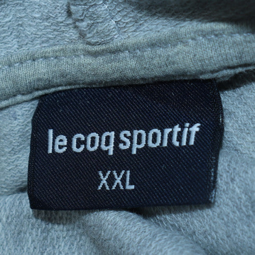 Le Coq Sportif Men's Grey 2XL Pullover Hoodie with Logo