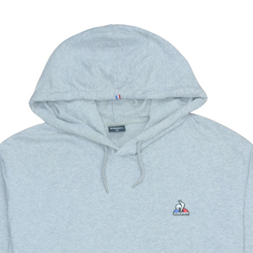 Le Coq Sportif Men's Grey 2XL Pullover Hoodie with Logo