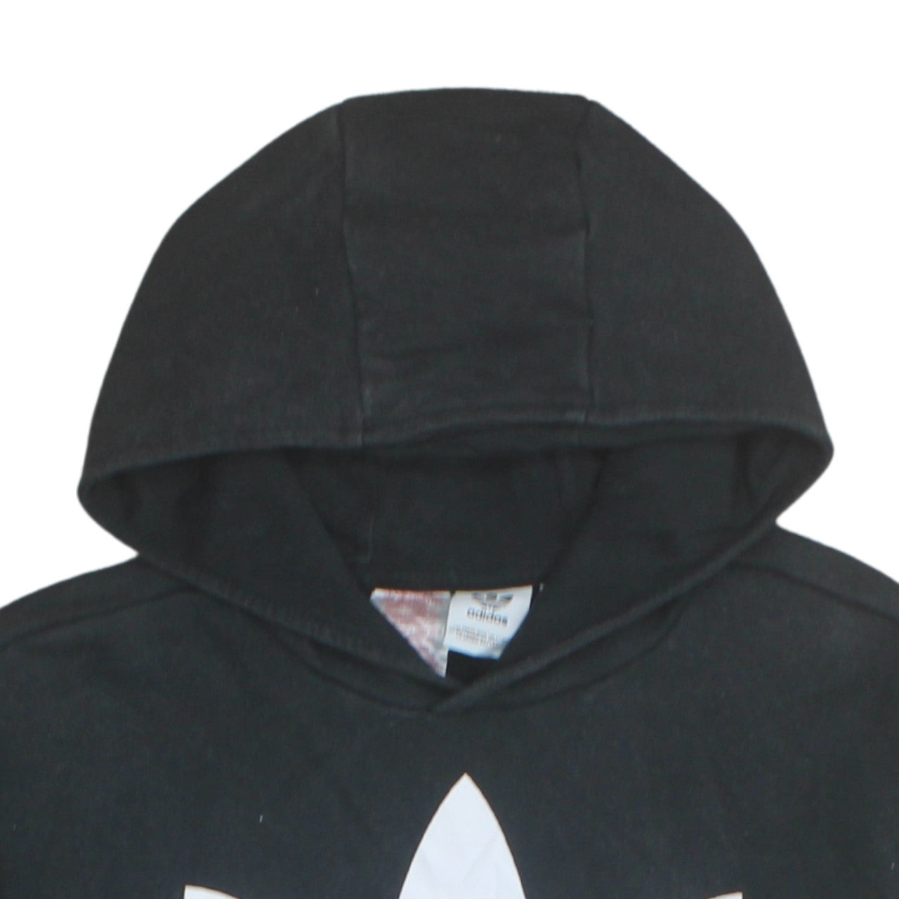 Adidas Boys Black Hoodie 13-14 Years Pullover Cotton Hooded Sweatshirt