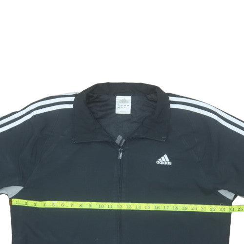 Adidas Men's Black Full Zip Track Jacket Size L Sportswear