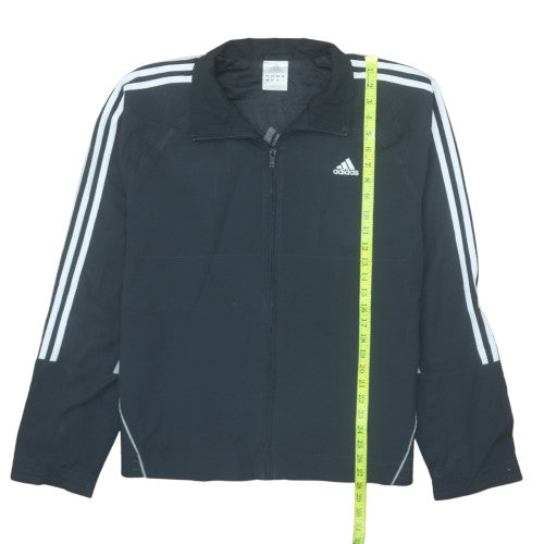 Adidas Men's Black Full Zip Track Jacket Size L Sportswear