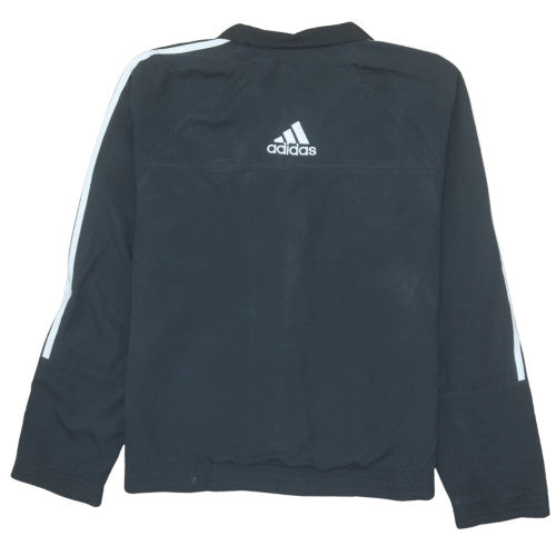 Adidas Men's Black Full Zip Track Jacket Size L Sportswear
