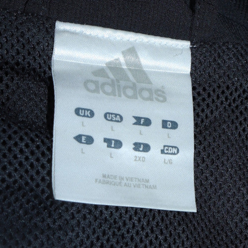 Adidas Men's Black Full Zip Track Jacket Size L Sportswear