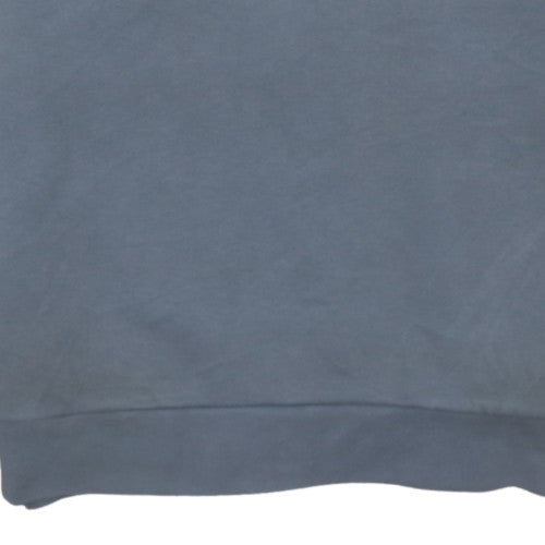 adidas Men's Grey Crew Neck Pullover Sweatshirt Size M
