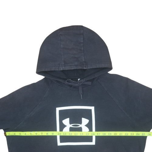 Under Armour Men's Black XL Pullover Hoodie with Logo Print