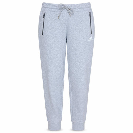 adidas Womens Grey Jogger Sweatpants Size 10 Regular Fit
