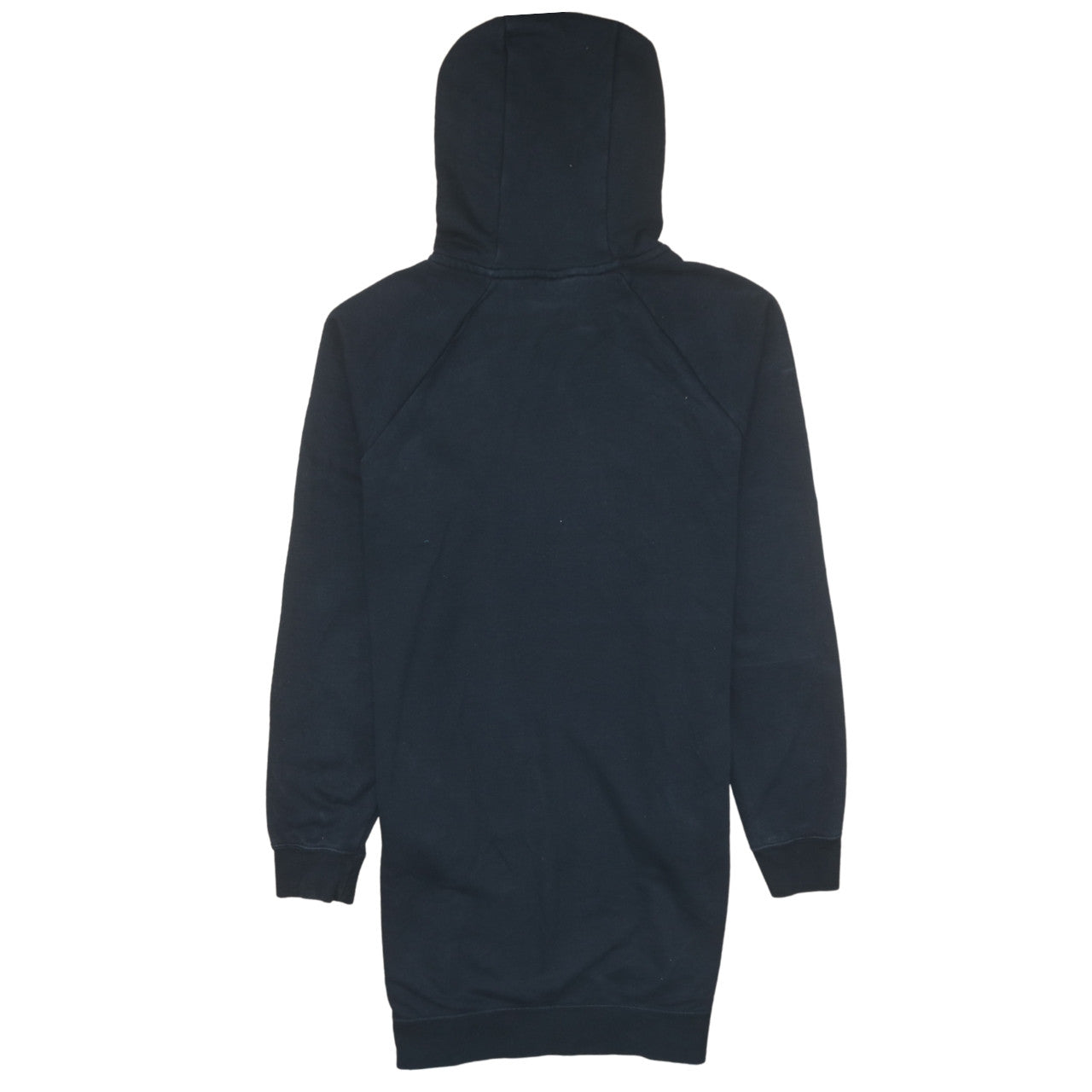 Nike Women's Black XS Pullover Hoodie Dress Cotton Blend Logo
