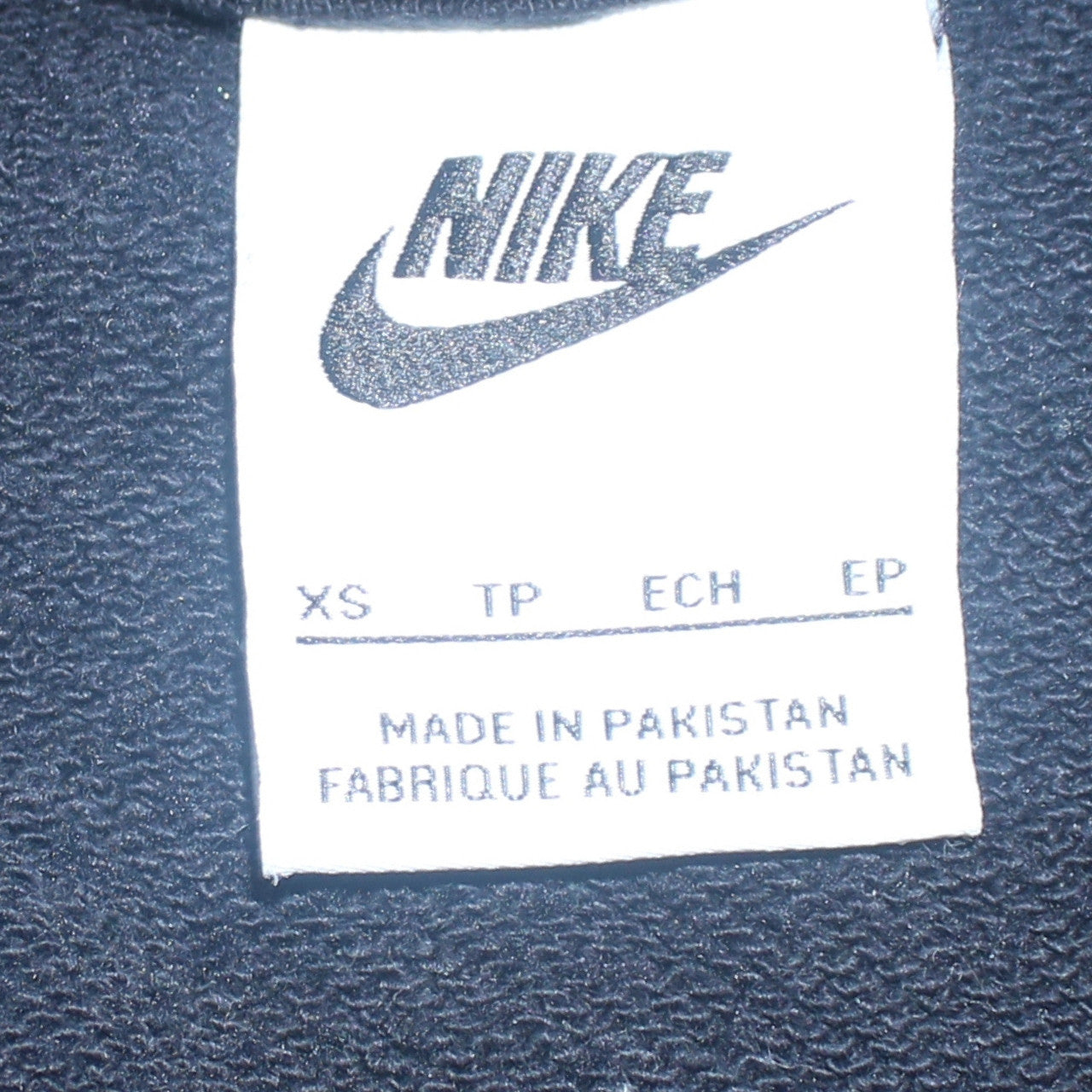 Nike Women's Black XS Pullover Hoodie Dress Cotton Blend Logo