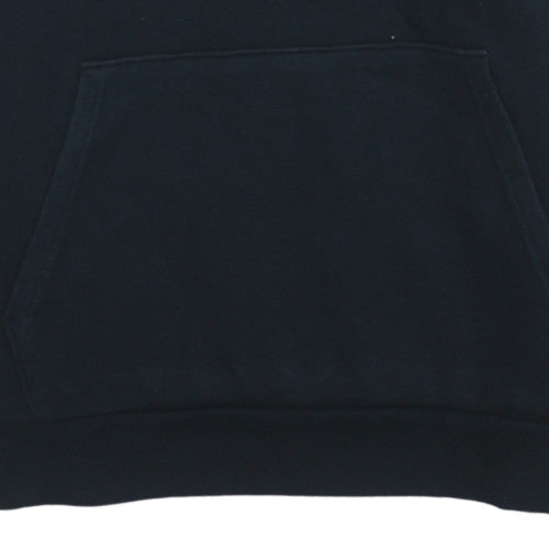 Under Armour Men’s Black Pullover Hoodie M Relaxed Fit Sports Fleece